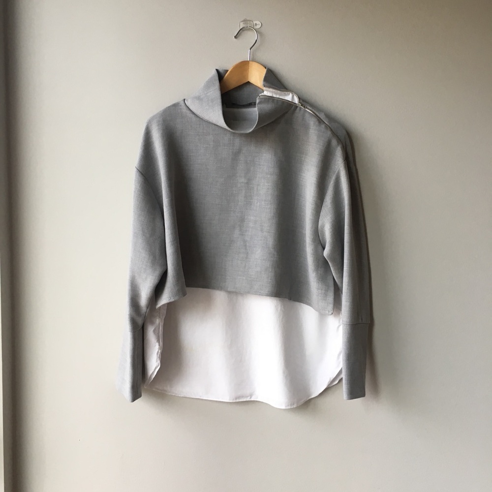 Zara Unique Layered Top
